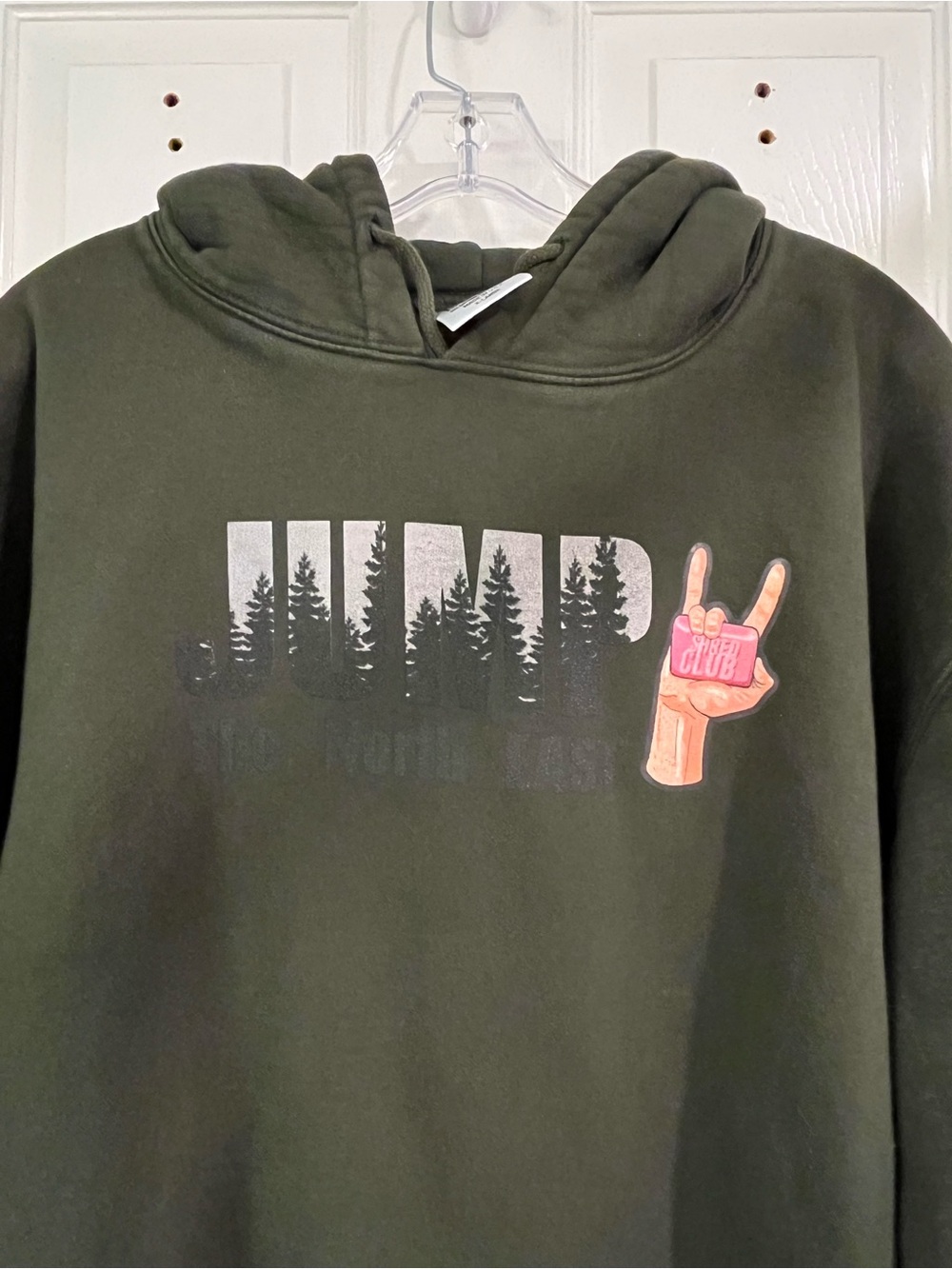 JUMP The North East “Shred Club” Indoor Skydiving Thick Hoodie Sweatshirt XL - Picture 2 of 7